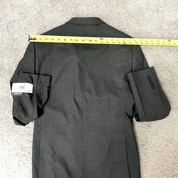 38S 2Pc Suit Men's Grey William Rast Blazer & Pants - Picture 7 of 13